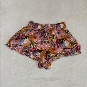 Angie Women’s Tropical Print Summer Vibe Shorts